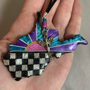 Abstract WV Ornament